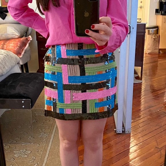 NWT Milly Cocktail Miniskirt - Picture 2 of 4